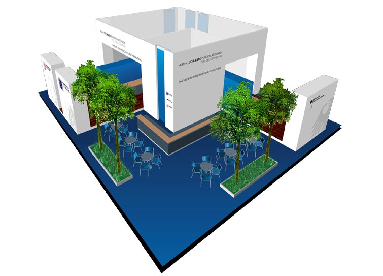 Exhibition booth - Designer booths - Design booth example 4