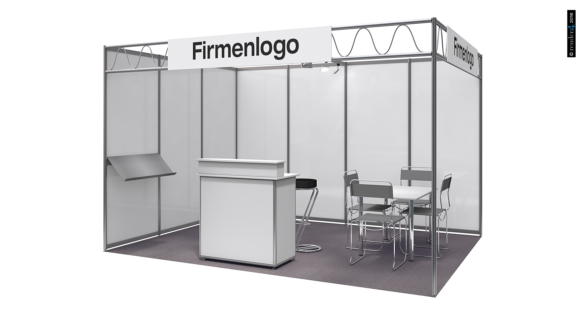 Exhibition booth - Basis booths - Comfort
